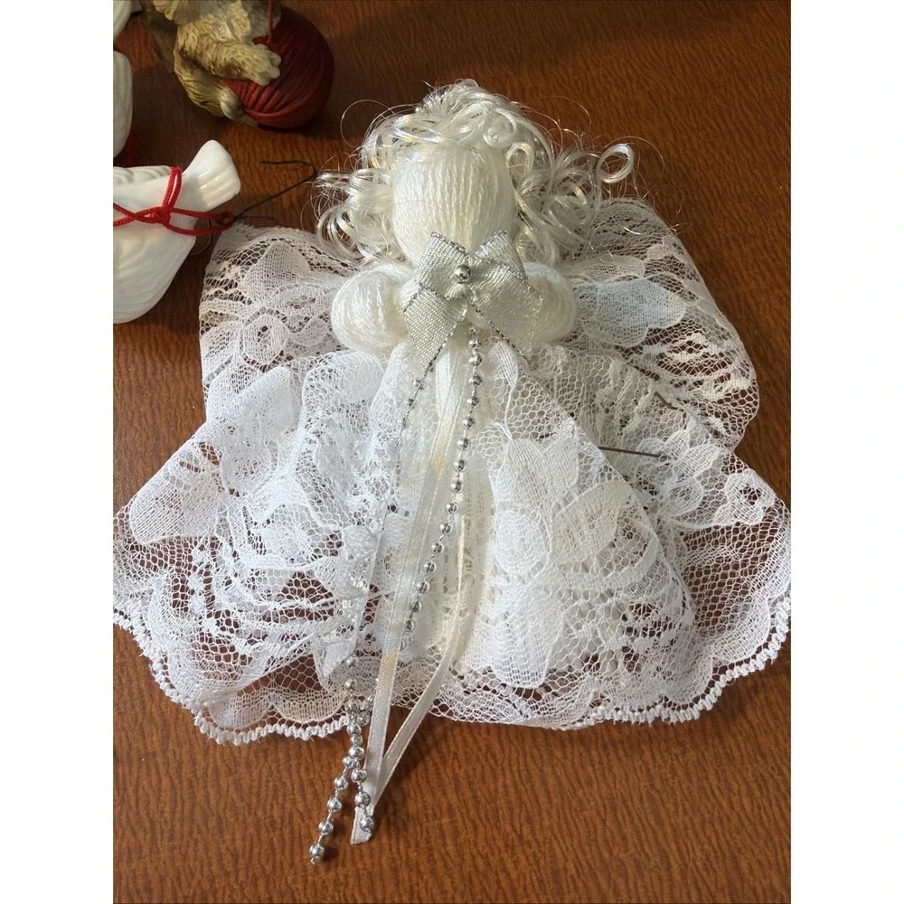 Vtg Christmas Ornament Lot: Avon Kurt‎ S Adler, Enesco, Fitz & Flloyd, Hallmark